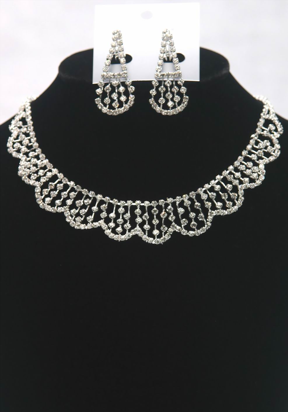 ウェディングネックレスイヤリング