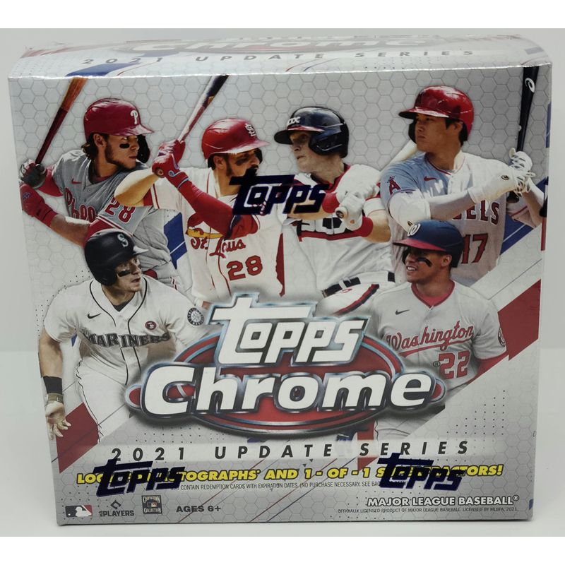 MLB 2021 Topps Chrome Update Baseball Mega Box トップス クローム アップデート ベースボール