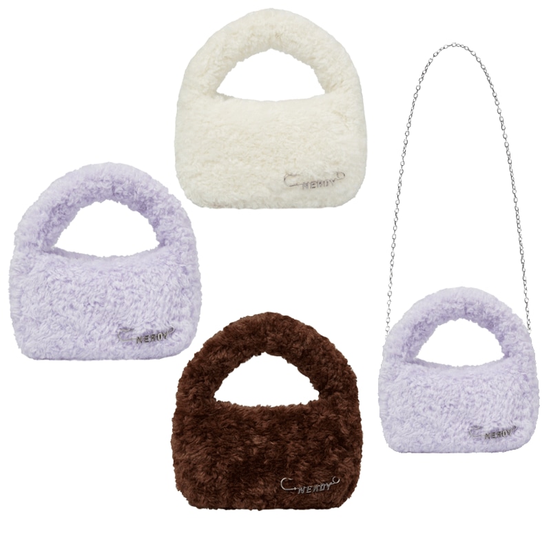 カーリーファーツーウェイホボバック /トート&ショルダー2WAYバッグ