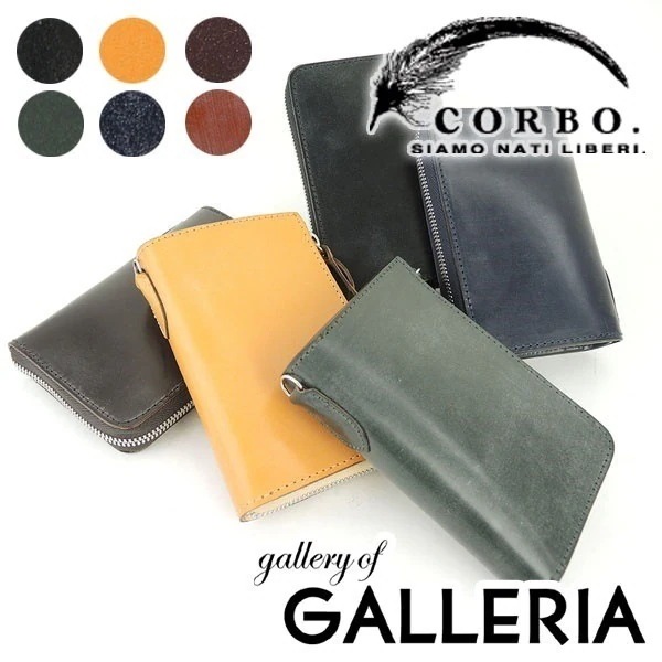 コルボ CORBO 財布 コルボ 二つ折り財布 corbo. face Bridle Leather 二つ折り ファスナー 小銭入れあり メンズ レディース 1LD-0225
