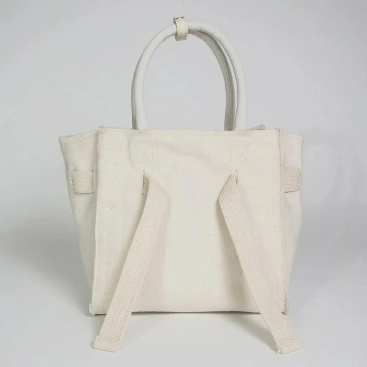 etul ( エツル ) RECYCLED CANVAS BELT TOTE SMALL 1