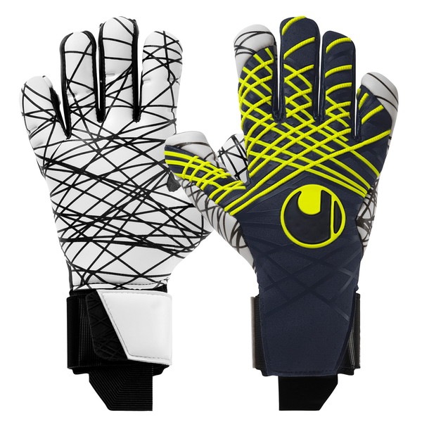uhlsport ウールシュポルト プレディクション ウルトラグリップ ハーフネガティブ 10 サッカー キーパー手袋 1011328-01