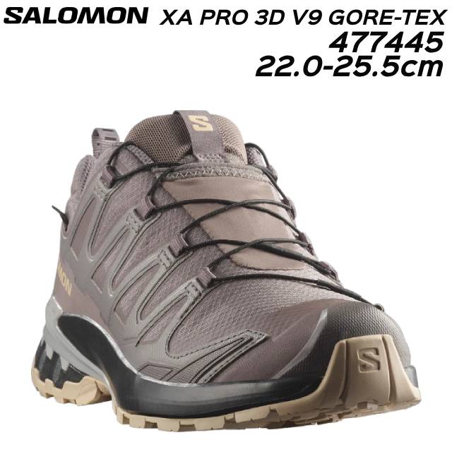 SALOMON 477445 XA PRO 3D V9 GORE-TEX 女性用トレイルランニングシューズ レディース 靴