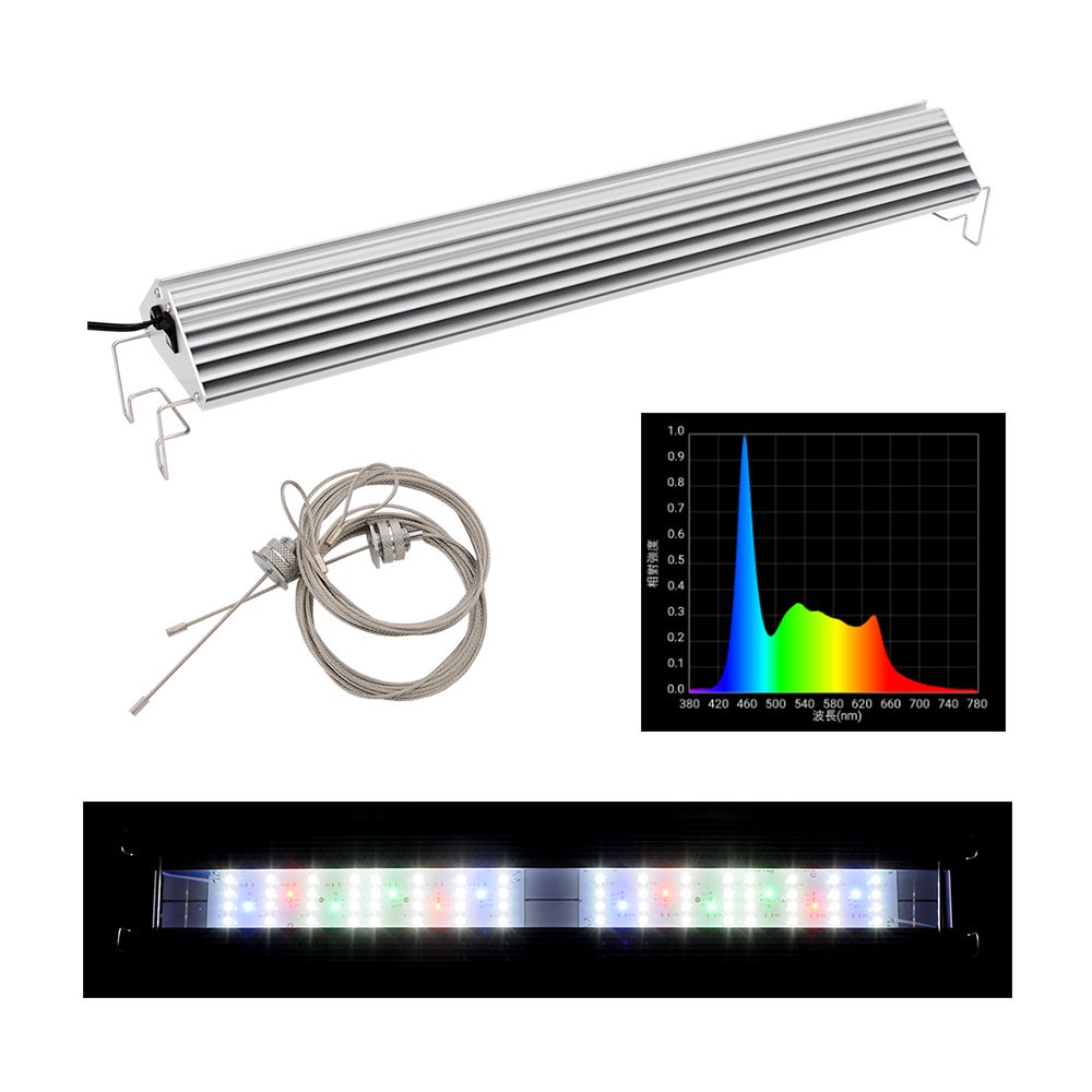 アクロ　ＴＲＩＡＮＧＬＥ　ＬＥＤ　ＧＲＯＷ　Ｐｒｏ　６００　８９００ｌｍ　水草育成　水槽ライト　アクアリウム　照明　６０ｃｍ　ＣＲＣ10―15―10―40―40