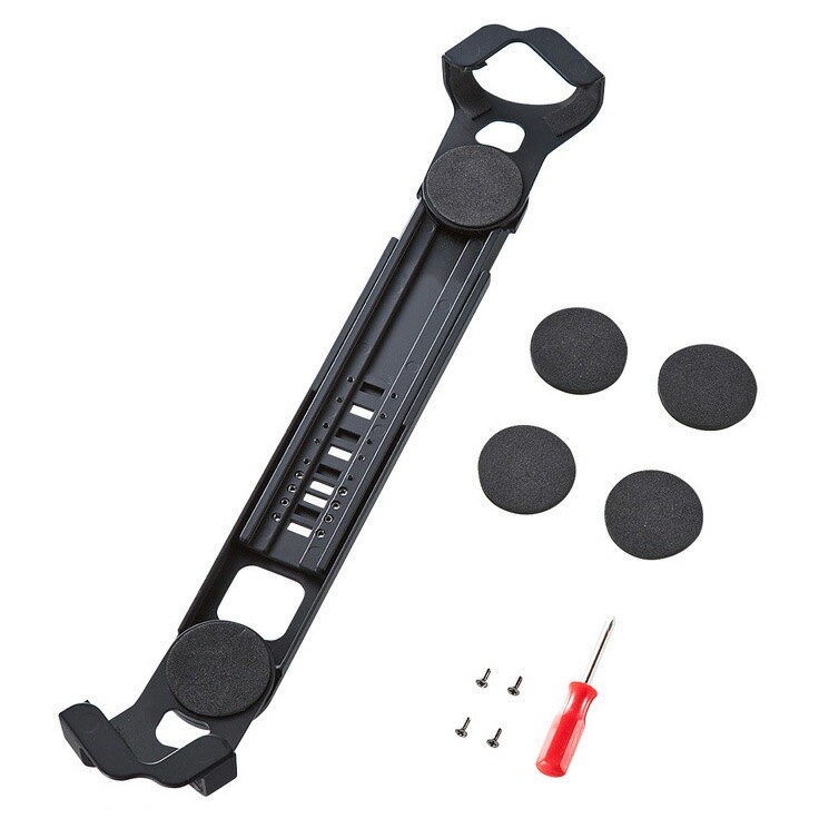 タブレット汎用セキュリティ10～12.5インチ対応 eセキュリティ ブラック SLE-28STB12BKN