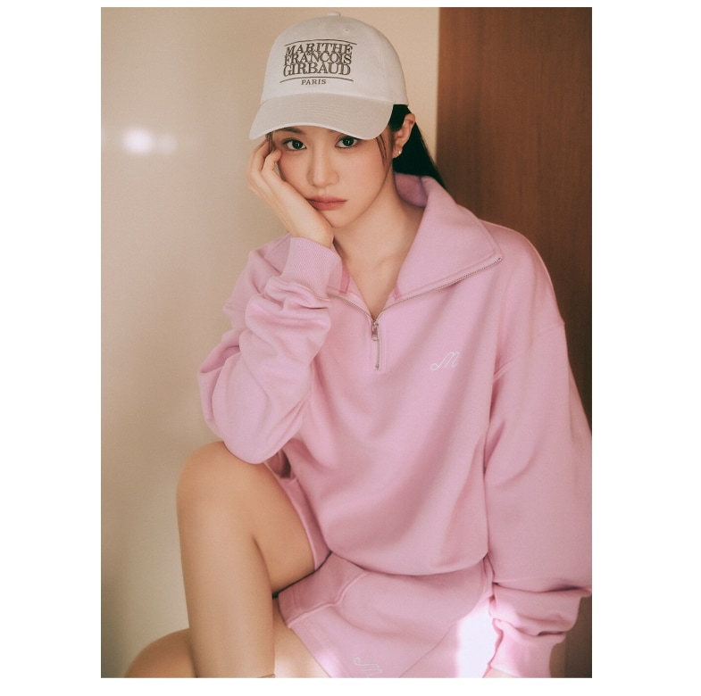 【MARITHEFRANCOISGIRBAUD】 CLASSIC LOGO CAP : IVORY