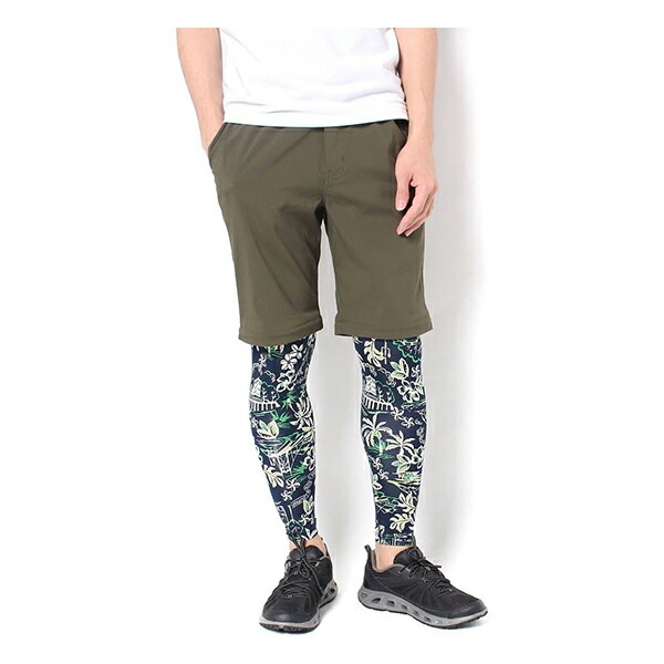 スクリップスランチタイツ L 464CollegiatNavyLeaf #PM4856