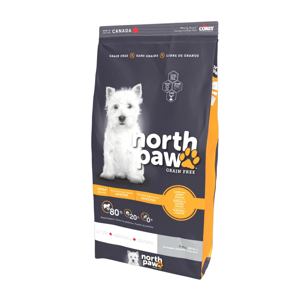 north pawノースパウ　ラム＆スイートポテト　11.4kg おやつのプレゼント付き【ドッグフード】【正規品】