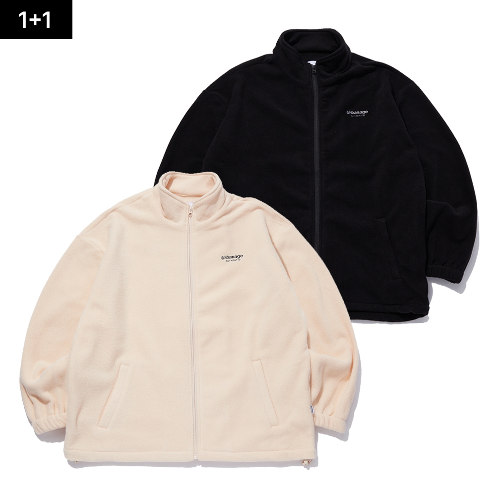 [1 1] Urban Authentic Fleece Jacket (2 Colors) 15,802円
