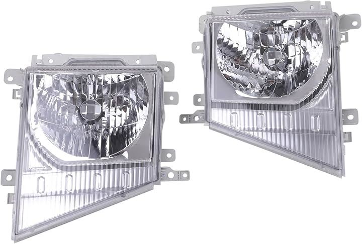 いすゞ 07 エルフ アトラス コンドル タイタン 標準 H19/1～ ヘッド ライト 左右 セット 助手席側 運転席側 日産 UD マツダ 8-98051410-0 社外品