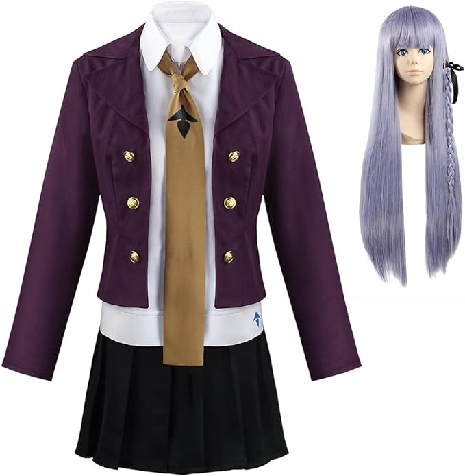 ダンガンロンパ 霧切 響子 コスプレ衣装 制服 (ウィッグ追加可) みんなのコロシアイ新学期 霧切 響子 JK コスチューム ハロウィン クリスマス仮装 ステージ服 学園祭