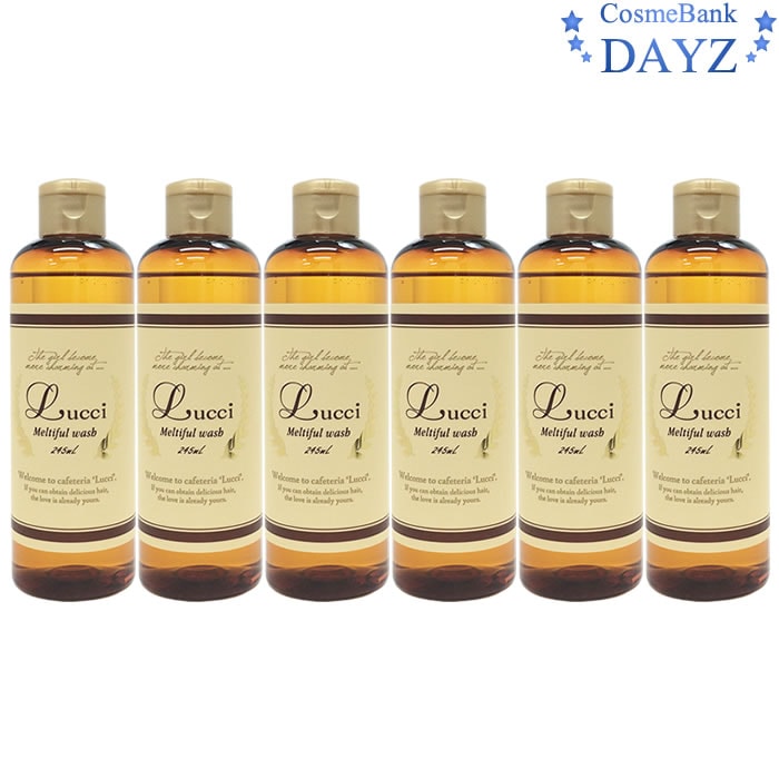 フォード ルッチ メルティフルウォッシュ 245mL 6点セットヘアシャンプー【ミアンビューティー／三口産業】