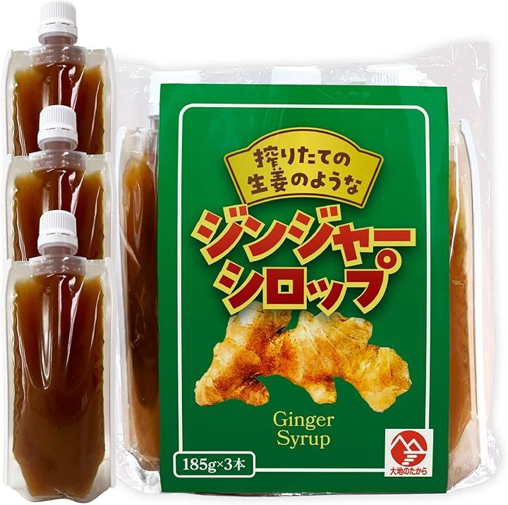 高知県産 大人の辛口ジンジャーエール 国産 ジンジャーシロップ 生姜シロップ １８５ グラム x ３本(１８５グラム x ３本)