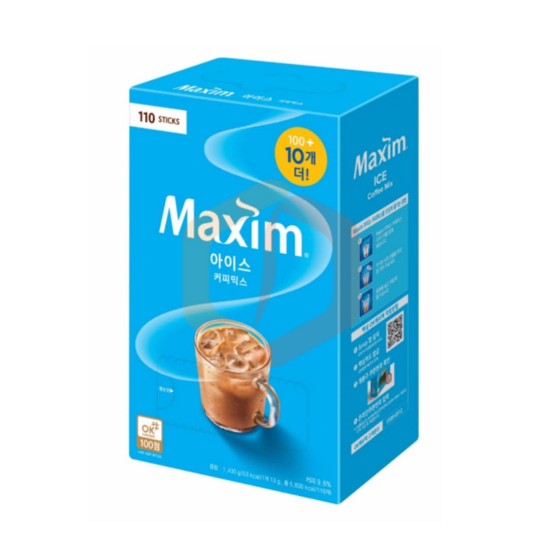 アイスコーヒーミックス 13g×110本 スティックタイプ 冷水対応 甘さまろやか クリーミータイプ 簡単アイス珈琲 韓国人気ブランド