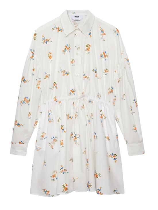 MSGM Women Mid Skirts 4041MDA36 26715702 White