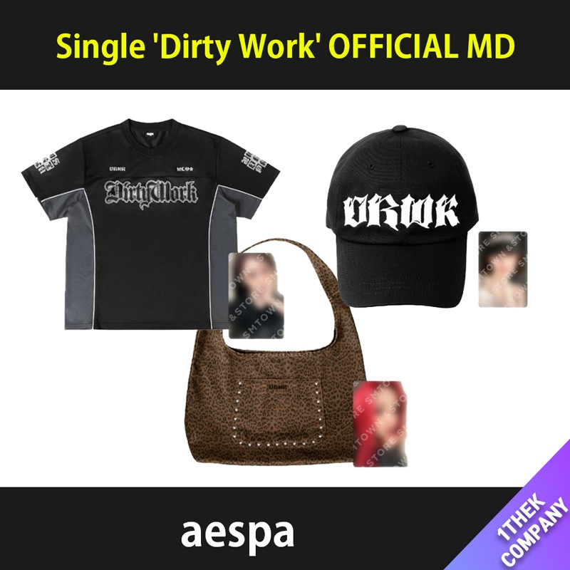 （商品選択03）aespa Single [Dirty Work] OFFICIAL MD