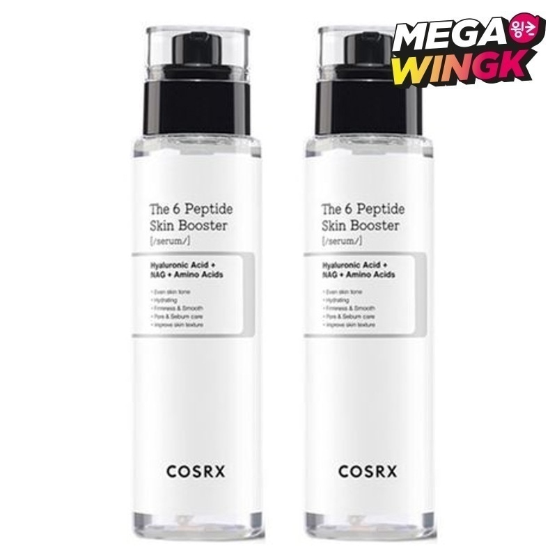 RXザ6ペプチドスキンブースターセラム 150ml 2個 セット スキンブースター ペプチド 美容液 ブースター アミノ酸 NMF ナイアシンアミド 毛穴ケア 弾力ケア 低刺激 韓国