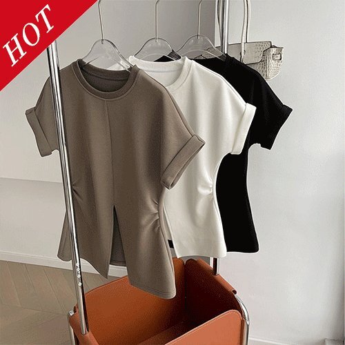 2023夏新作 韓国風レディース服 夏 トップス レディース おしゃれ 綺麗め 半袖シャツ ブラック XL /サイズ色問わず合計3点から 3986