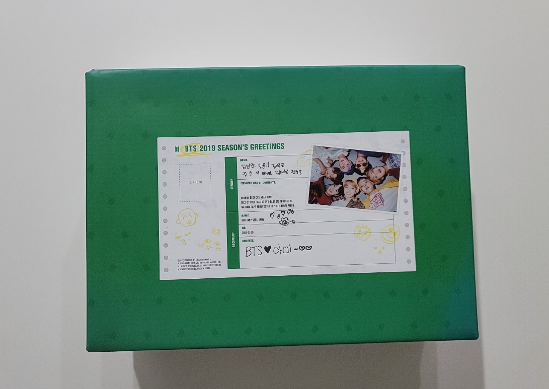 BTS 2019 韓国 シーグリ 特典マウスパッド 8,036円