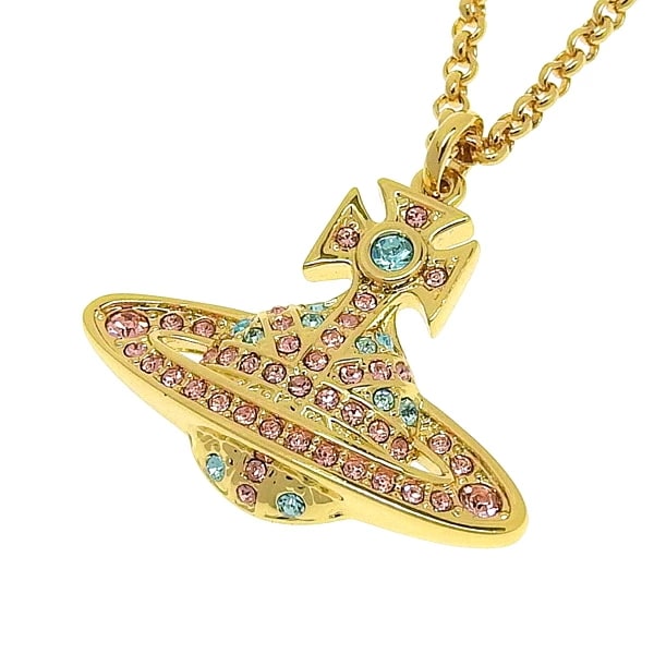 ヴィヴィアンウエストウッド アクセサリー レディース ネックレス アウトレット ゴールド JACK BAS RELIEF NECKLACE 6302039T02R517 VIVIENNE WESTWO