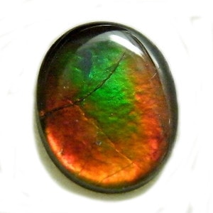 アンモライト トリプレットルース 約8x10mm 2.04ct 裸石 ルース アンモナイト //1点