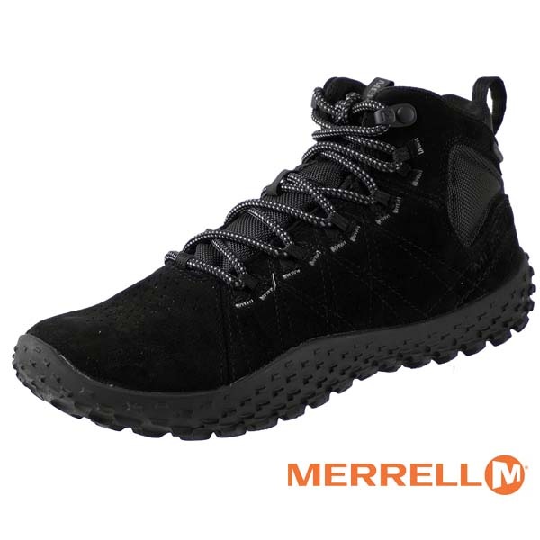 男性 WRAPT MID WATERPROOF J037751 ラプト ミッド ウォータープルーフ 防水 黒 ハイキング トレーニング シューズ カジュアル アウトドア シンプル スポーティ