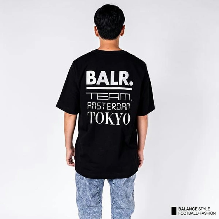 AMSTERDAM TOKYO STRAIGHT L/S Tシャツ（メンズ） 日本限定 M ブラック #B1112.1064-0001