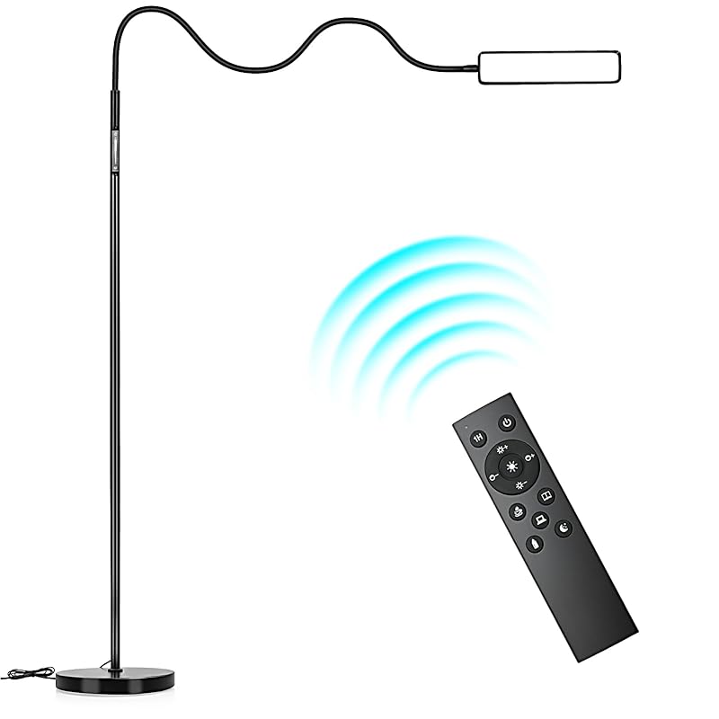 フロアランプ Zanflare フロアライト 無階段調光調色 リモコン付き LEDランプ メモリ機能 タッチセンサー タイマー機能付き ナイトライト 360調節可能 フロアスタンドライト 省エネ ス
