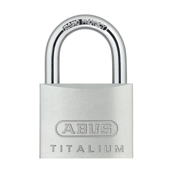 (まとめ) アバス 南京錠 タイタリウム 64TI 50mm 64TI／50KD 1個 (×10セット)
