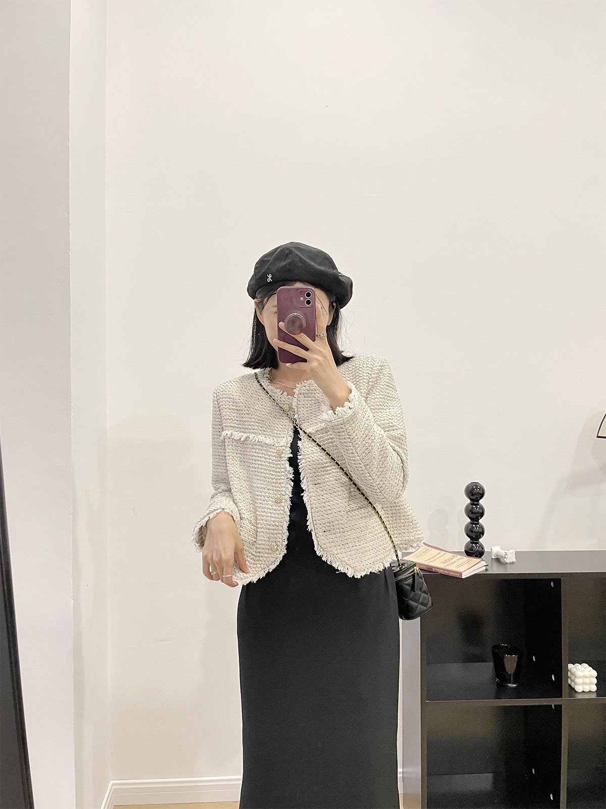 フリンジデザイン ウール ジャケット 秋 新気質 着痩せ レディース風 トップス レディース