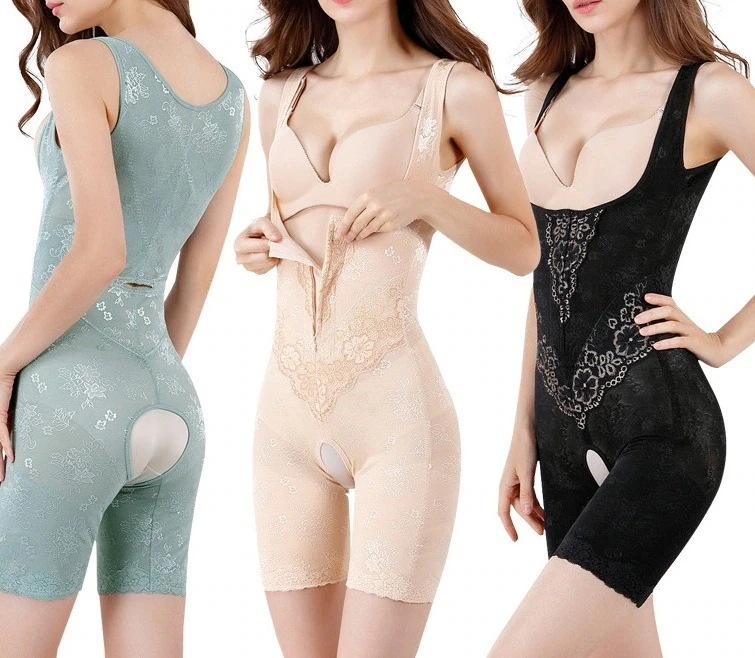 【10点セット】レディースファッションボディスーツ ボディースーツ 補正下着 インナー 産後 大きいサイズあり 引き締め バッククロスバンド クロッチオープン ジッパー4 29,401円
