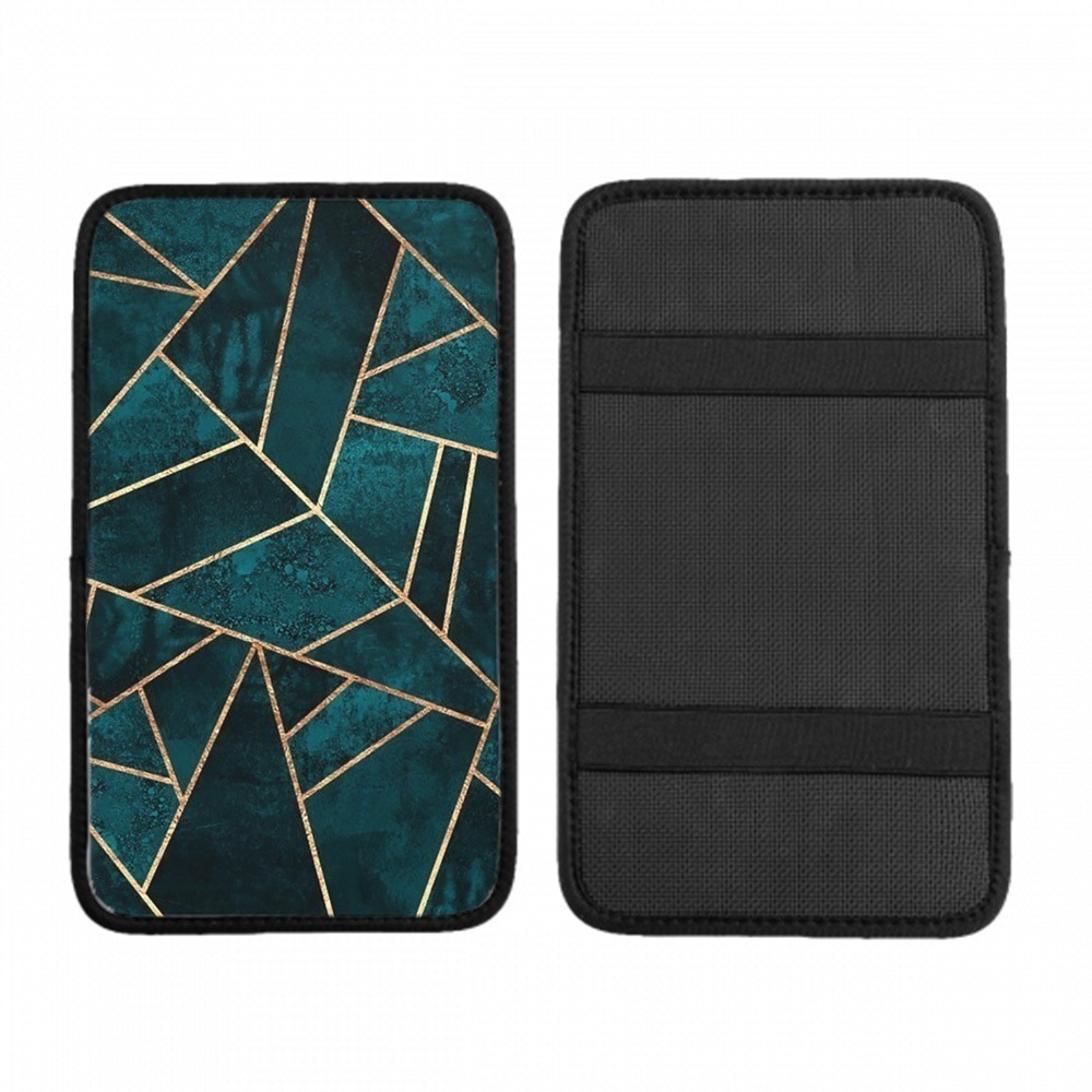 車の手すりボックスクッション ターコイズストーン ほこりや傷から耐久性と通気性