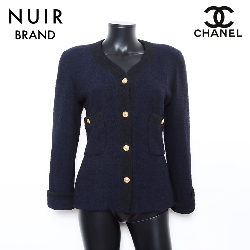 ジャケット ネイビー ブラック WS7772