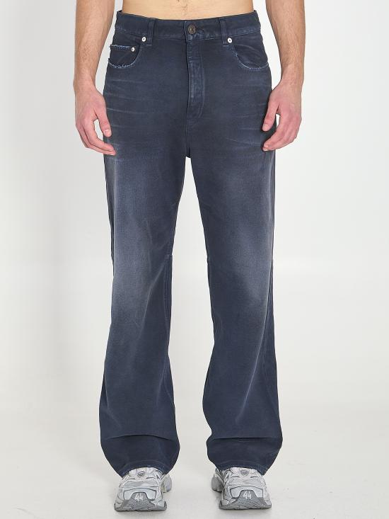 BALENCIAGA Men Denim Pants 857194 BLUE
