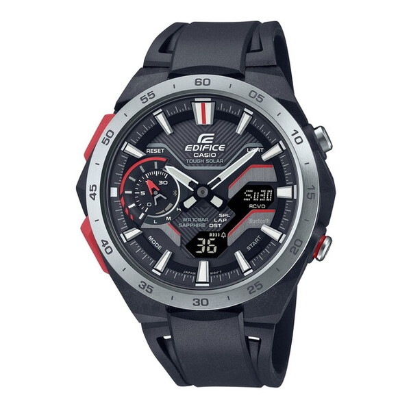 ECB-2200YP-1AJF EDIFICE WINDFLOW ソーラー充電腕時計 (メンズウォッチ)