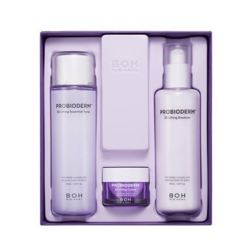 プロバイオダム 3Dリフティング スキンケア2種企画 (エッセンシャル トナー 150ml + エマルジョン 150ml)