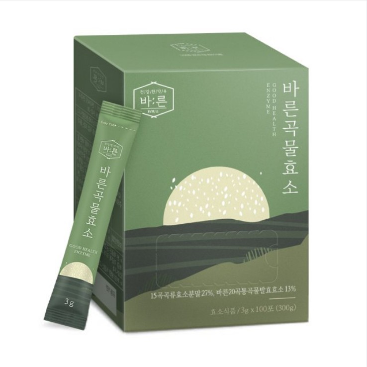穀物酵素100包大容量3g x 100包 甘い香ばしい麺味