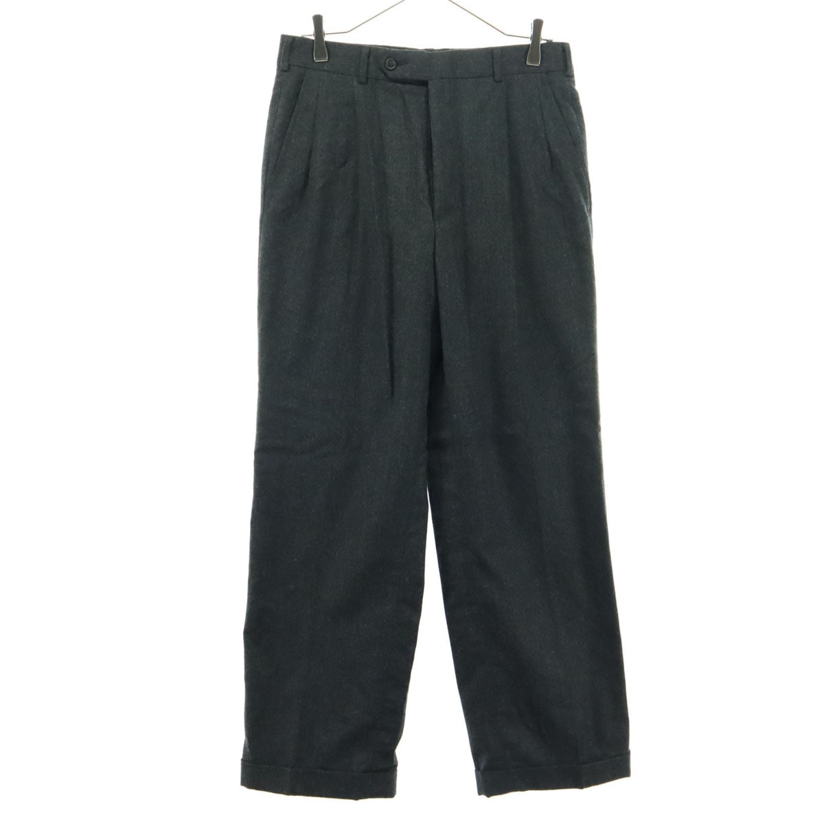 美品 Burberrys バーバリーズ 90s オールド USA製 スラックスパンツ グレー系 メンズ 古着