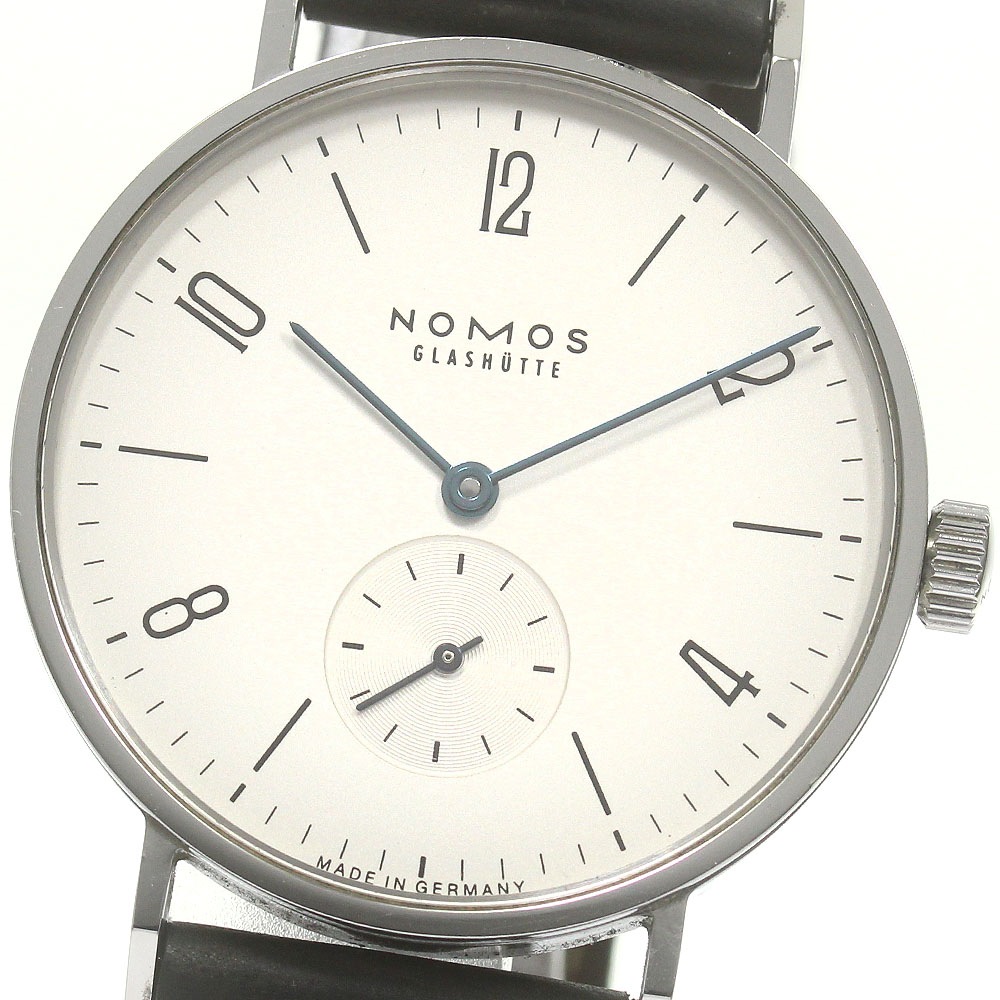 ベルト訳あり ノモス NOMOS タンジェント 裏スケルトン 手巻き メンズ _845907【中古】