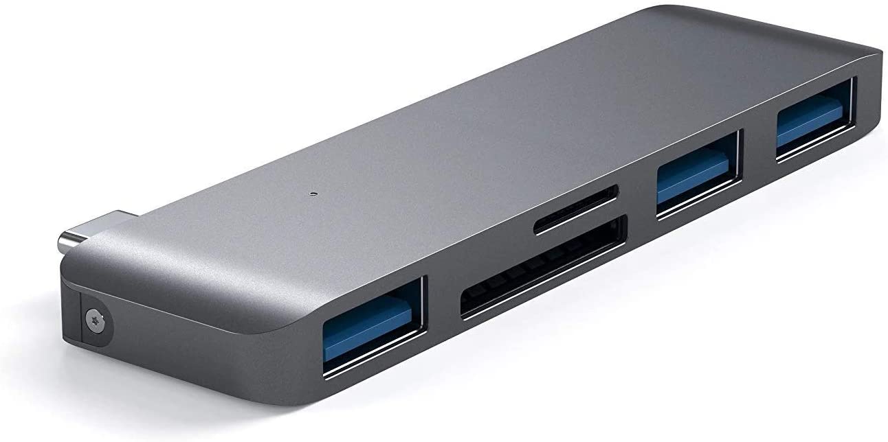 【本日限定価格】 Satechi ガンメタル コンボハブ 3in1 USB3.0 12インチ対応 M