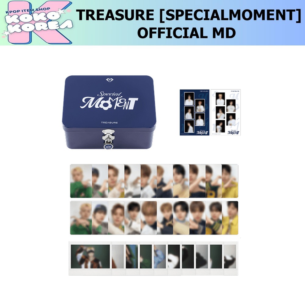 TREASURE [SPECIALMOMENT] OFFICIAL MD TIME CAPSULE + LOCK + KEY SET 公式グッズ