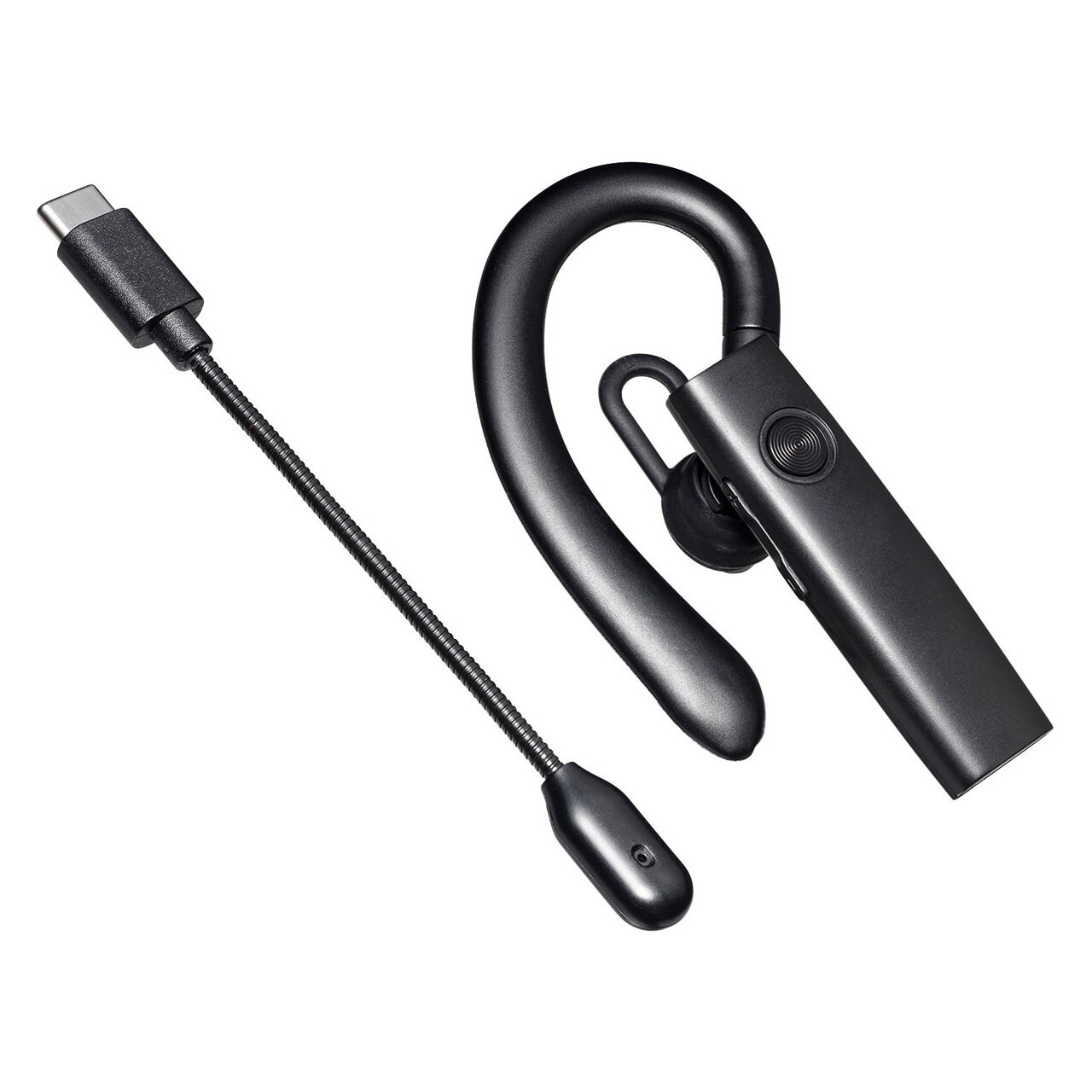 MM-BTMH61BK Bluetoothヘッドセット(外付けマイク付き)