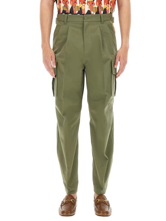 GUCCI Men Straight Pants 751436 ZANW63550 GREEN