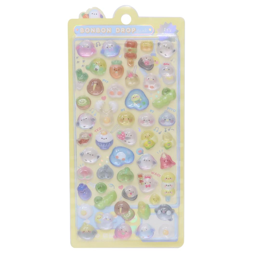 Qoo10] シールシート ボンボンドロップシール ぴ : 文具