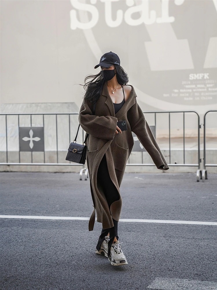 レディース秋 冬気質コート韓国スートレンチコート レディース英伦風大人っぽチェスターコート 5,592円