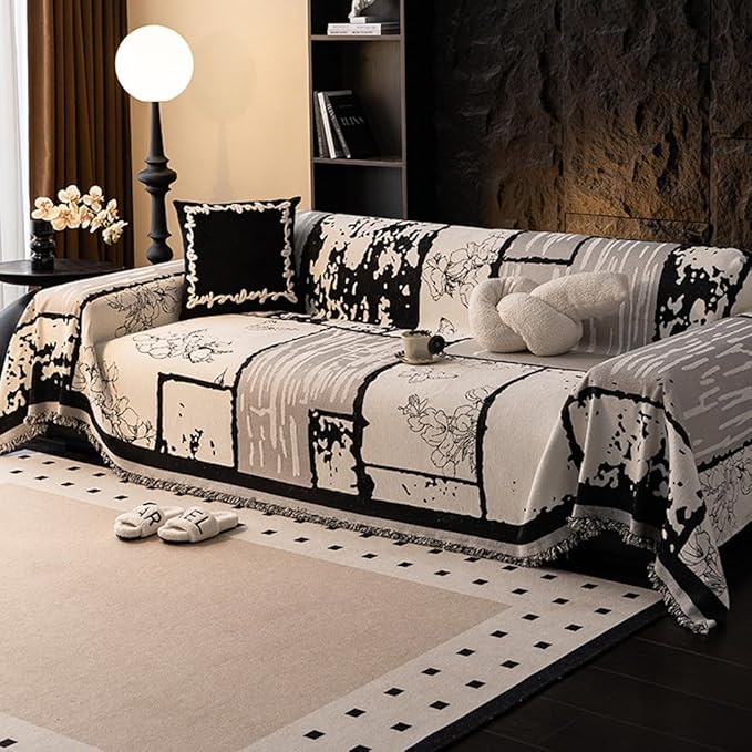 ソファーカバー おしゃれ ソファーベッドカバー マルチカバー 保護カバー 犬 猫 爪とぎキズ防止 汚れ防止 防塵 抗菌防臭 通気 多機能 洗える 滑り止め 取り付け簡単 ペット対応 長方形 肘付き