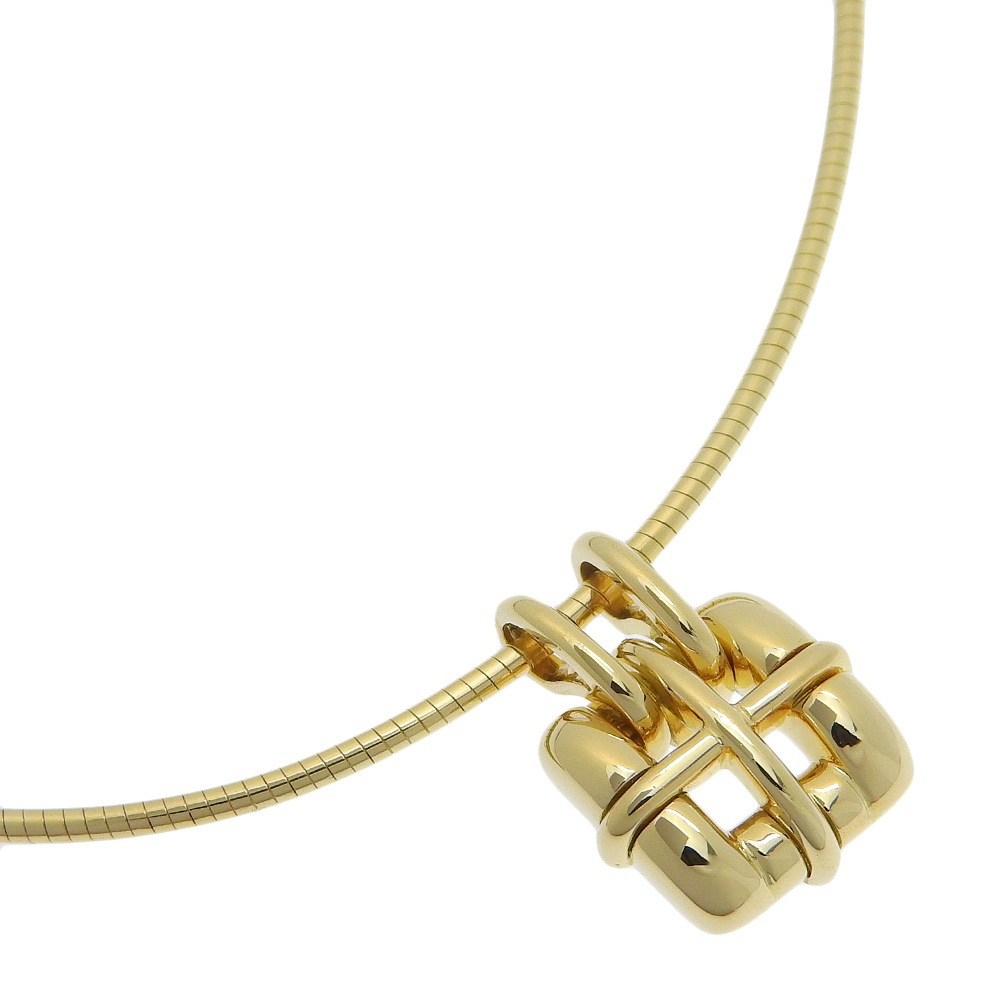 ビスケイン チョーカー ネックレス K18イエローゴールド 約15.5g レディース 中古品 A+ランク 174,000円