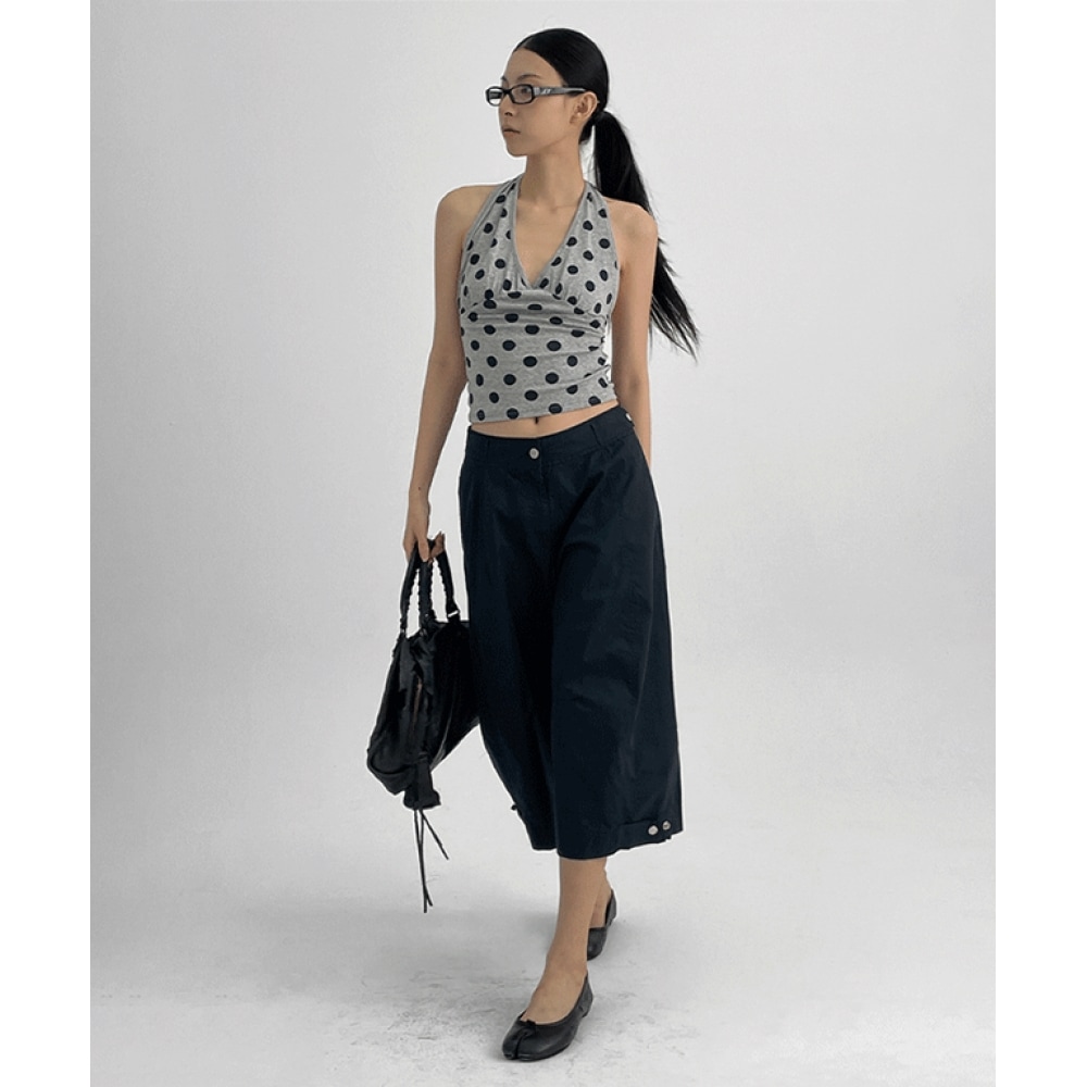 ブラックアップタクープドットホルターナッシュ