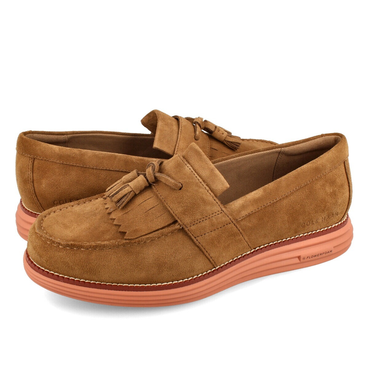 COLE HAAN ORIGINALGRAND KILTIE LOAFER CH LIGHT WHISKEY/BRUSCHETTA