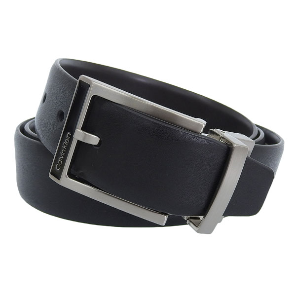カルバンクライン ベルト メンズ リバーシブル ビジネス カジュアル 44/110 レザー ブラック ブラウン 11CK020014 CALVIN KLEIN